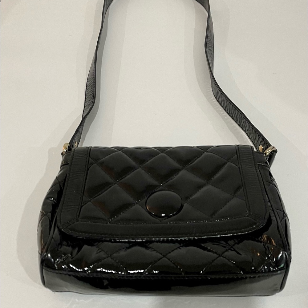 Kate Spade black patent leather bag